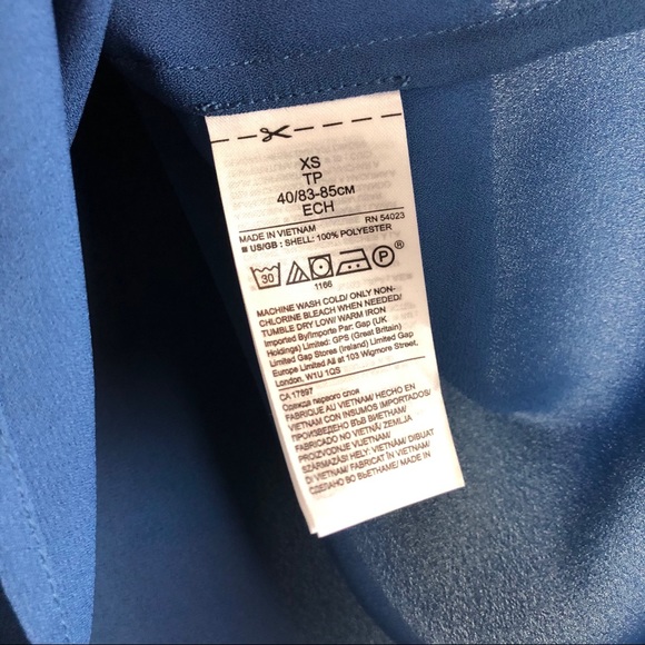 Banana Republic Picot Short Sleeve Blouse - Picture 6 of 6